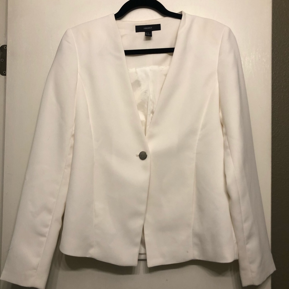 White Blazer